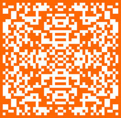 Geometric Pattern With Squares In Orange Yellow Color. Pixel Pattern Background