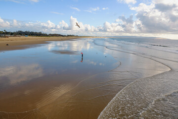 Pismo beach during ISA World Para Surfing Championship.