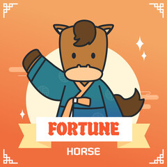 Animal Character Fortunes Template
