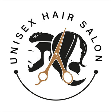 Unisex Salon Logo Images – Browse 307 Stock Photos, Vectors, and Video |  Adobe Stock