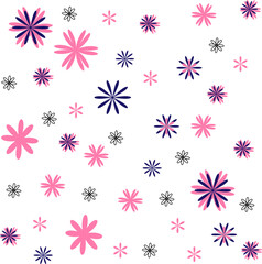 pattern with flowers