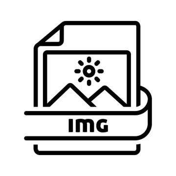 Black icon for Img