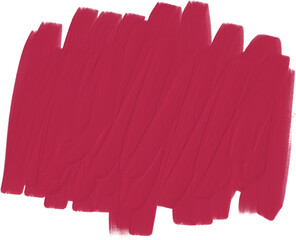 oil brush stroke viva magenta color of the year textured badge background