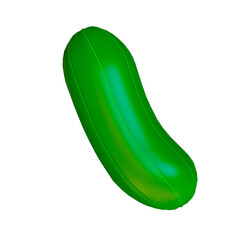 3D Illustration Cucumber