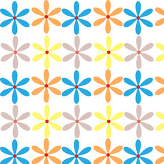 Fototapeta premium seamless floral pattern