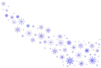  Winter holiday background with snow and flying snowflakes. For greeting cards, layouts, backgrounds, invitations