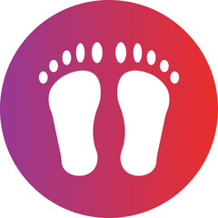 Footprint Icon Style