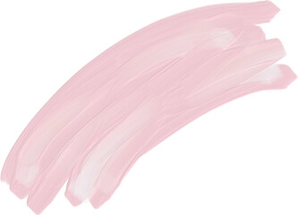 pink oil brush stroke badge grunge textured background