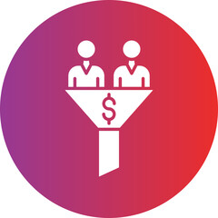 Sales Funnel Icon Style