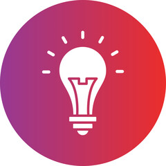 Fototapeta premium Idea Icon Style
