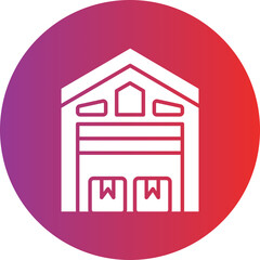 Warehouse Icon Style