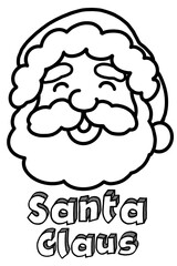 Santa Claus Christmas Coloring Books