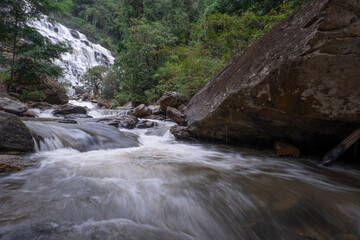 Waterfalls in the north of Thailand, Mae Ya Waterfall