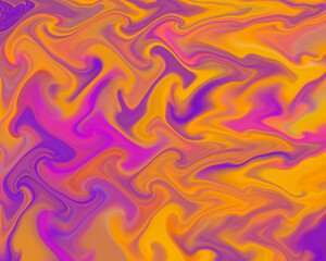 Orange-purple abstract background of blurred lines