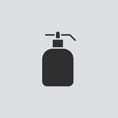 Liquid soap vector icon sign symbol
