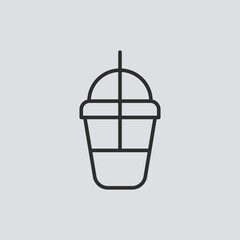 Soda vector icon sign symbol