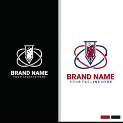 Education Science Lab Icon Logo