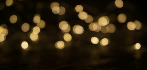 Illumination ball bokeh. Christmas background, winter background, etc....