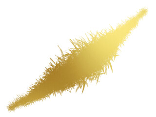 Abstract gold grunge texture with metallic background, overlay element for backdrop, creative design smudge, isolated object with golden design	