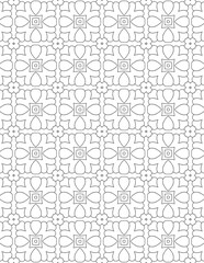 Geometric Pattern Pages for your coloring book