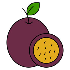 passion fruit icon