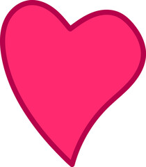 Pink heart