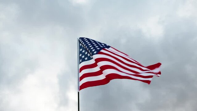 United state of america flag waving for Marting Luther King day