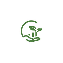 financial abstract logo creative  diagram market and more design template