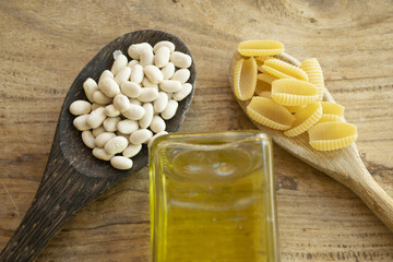 pasta and cannellini beans