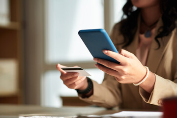 Woman Shopping Online