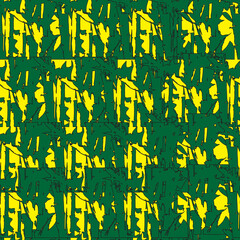 Mapping Bamboo Leaves Abstrack Fabric Pattern Seamless
