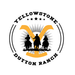 Yellowstone Dutton Ranch Cowboys and Horses Country