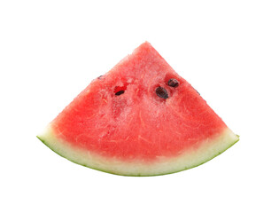 Slice of watermelon on transparent png