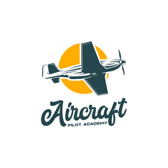 Aircraft, airplane logo or label