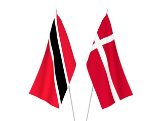 Republic of Trinidad and Tobago and Denmark flags