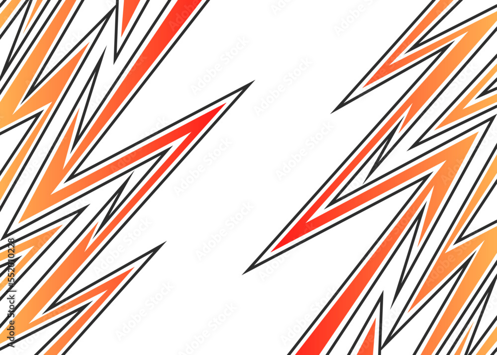 Aufkleber abstract background with gradient color arrow pattern and with some copy space area