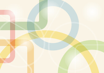 Template for creative design of covers, posters. A set of designs for social media marketing, advertising and branding. Minimalist style with intersecting colored lines