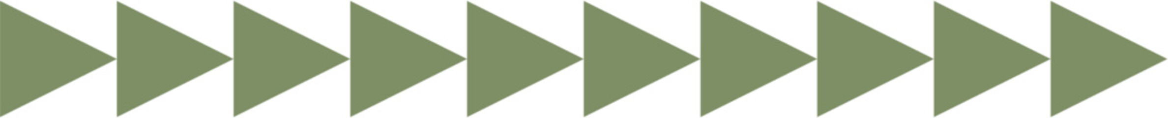 Decorative Arrow Border Vector Design Element