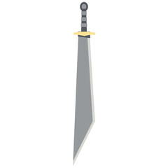 Dragon Slayer Sword Machete Two Handed One Side Sharp Classic Weapon
