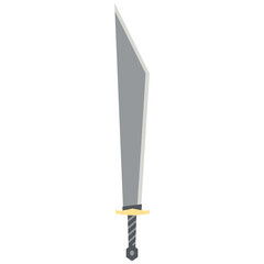 Dragon Slayer Sword Machete Two Handed One Side Sharp Classic Weapon