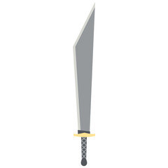 Dragon Slayer Sword Machete Two Handed One Side Sharp Classic Weapon