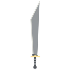 Dragon Slayer Sword Machete Two Handed One Side Sharp Classic Weapon