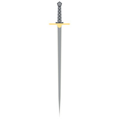 Needle Sword One Handed Two Side Sharp Classic Weapon