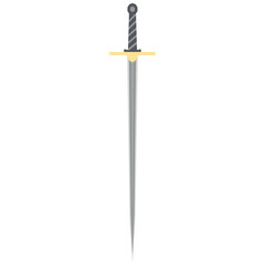 Needle Sword One Handed Two Side Sharp Classic Weapon