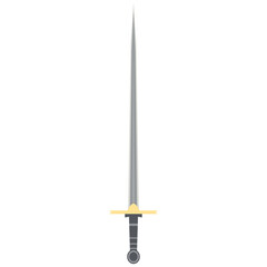 Needle Sword One Handed Two Side Sharp Classic Weapon