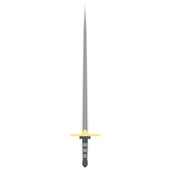 Needle Sword One Handed Two Side Sharp Classic Weapon