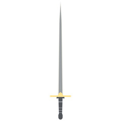 Needle Sword One Handed Two Side Sharp Classic Weapon