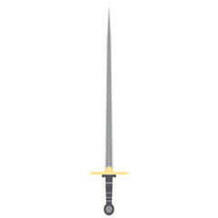 Needle Sword One Handed Two Side Sharp Classic Weapon
