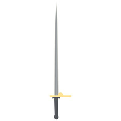 Needle Sword One Handed Two Side Sharp Classic Weapon