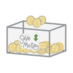 saving money save box and jar collection set